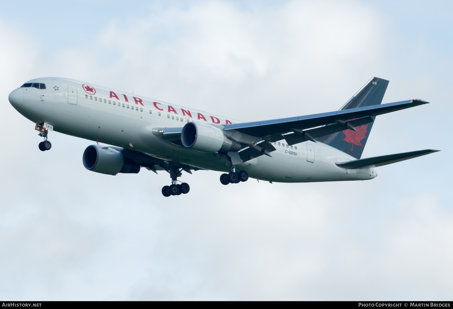 Aircraft Photo of C-GDSU | Boeing 767-233/ER | Air Canada | AirHistory.net #497149
