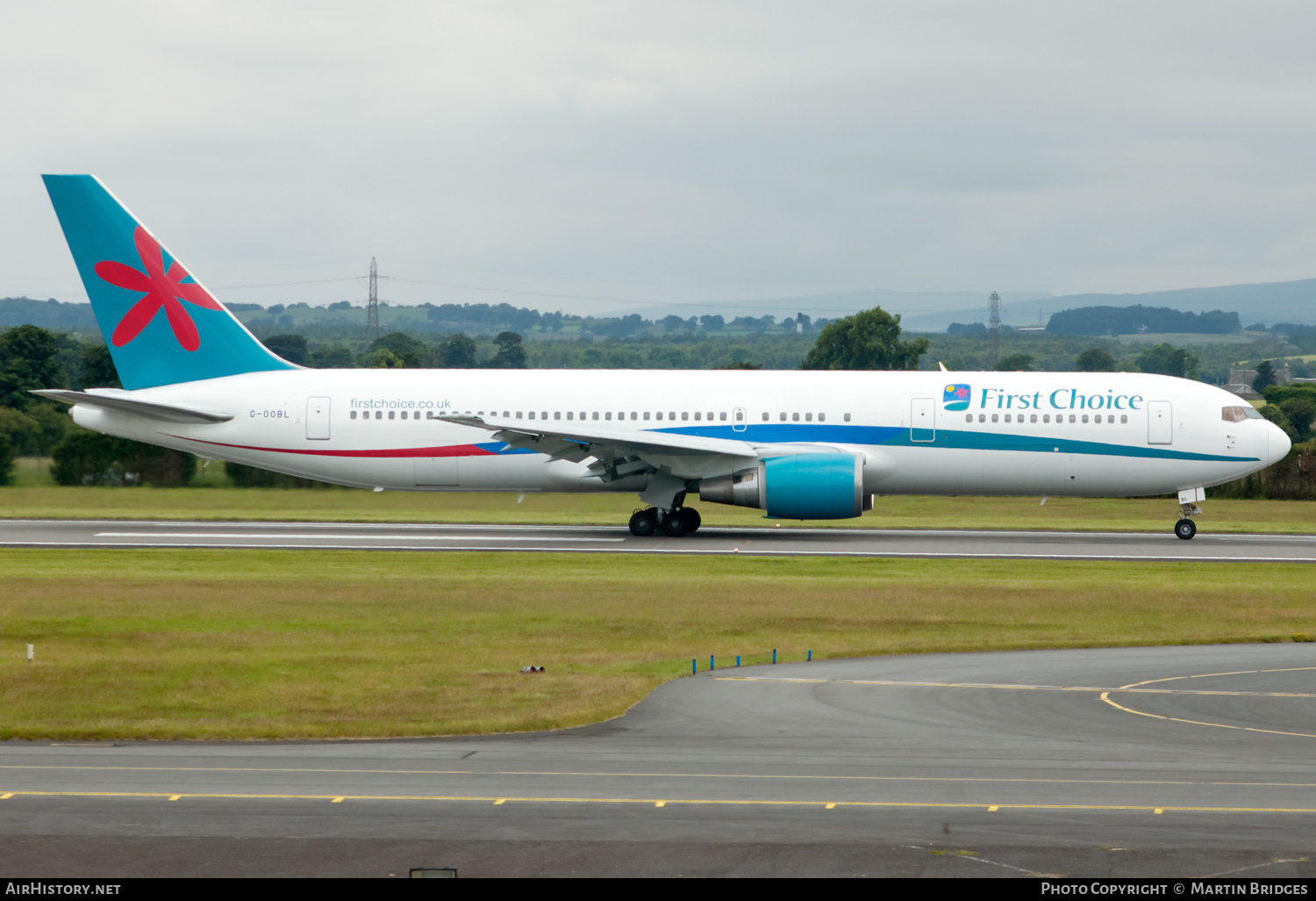 Aircraft Photo of G-OOBL | Boeing 767-324/ER | First Choice Airways | AirHistory.net #497153