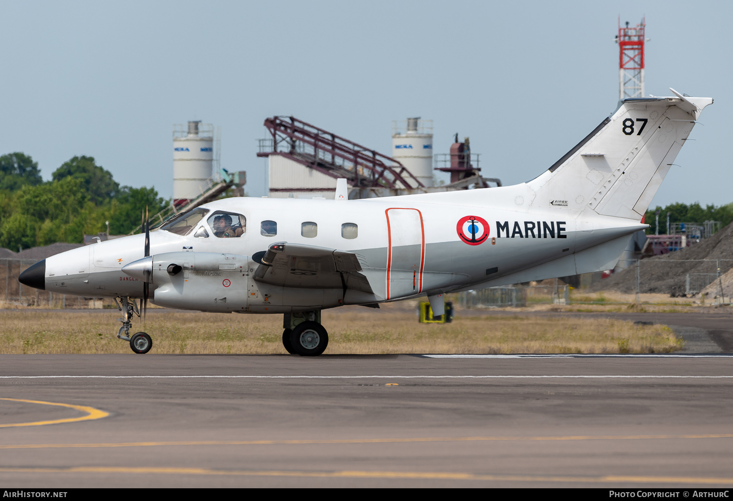 Aircraft Photo of 87 | Embraer EMB-121AN Xingu | France - Navy | AirHistory.net #497160