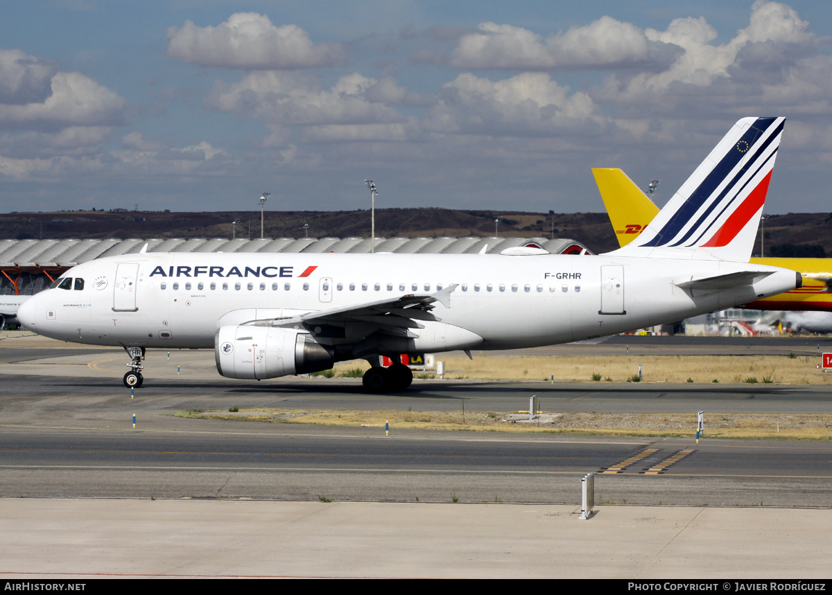 Aircraft Photo of F-GRHR | Airbus A319-111 | Air France | AirHistory.net #497172