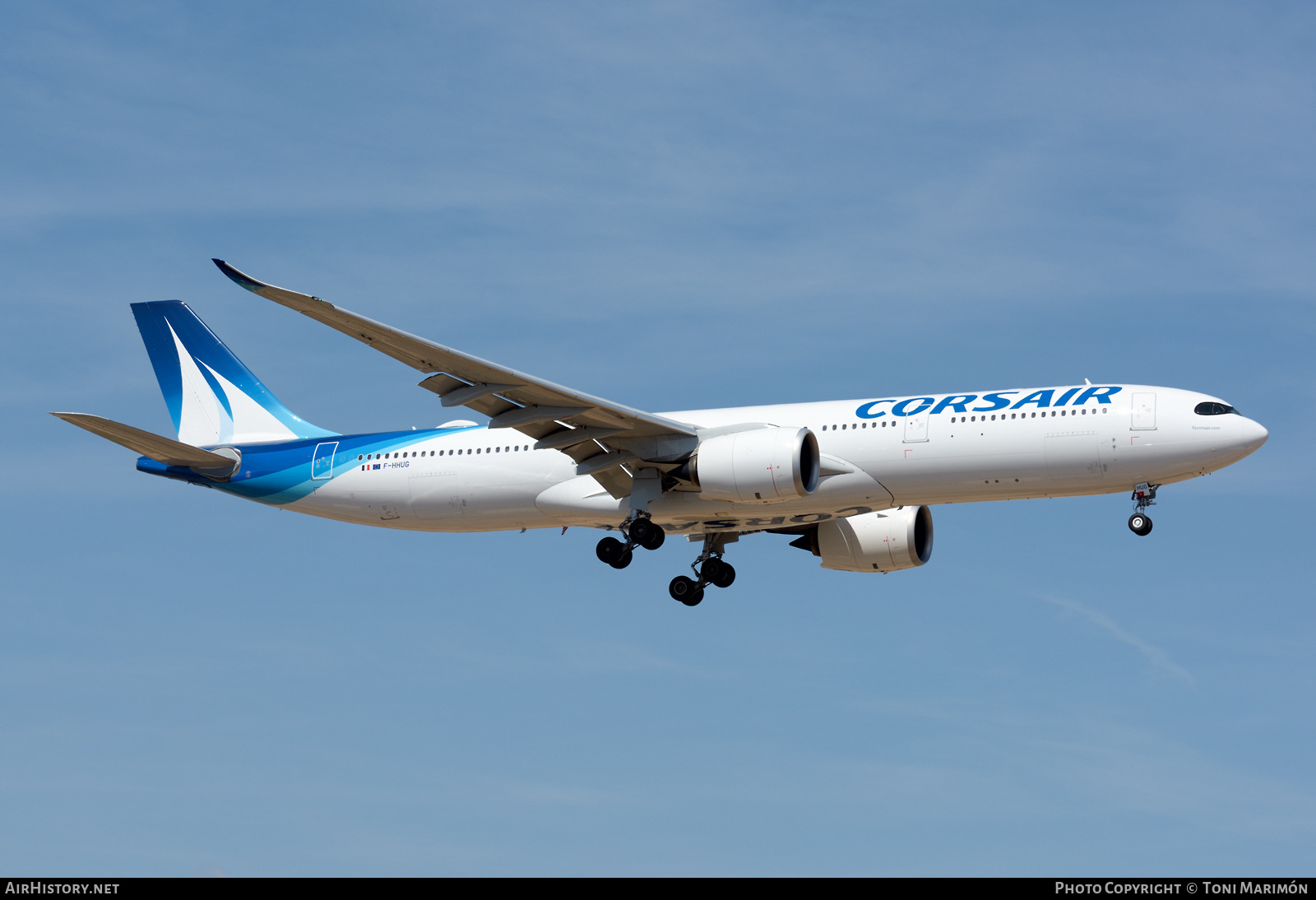 Aircraft Photo of F-HHUG | Airbus A330-941N | Corsair | AirHistory.net #497178