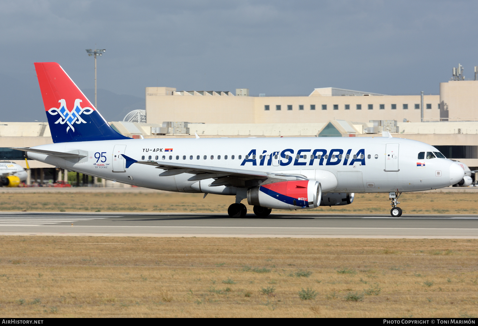 Aircraft Photo of YU-APK | Airbus A319-132 | Air Serbia | AirHistory.net #497187