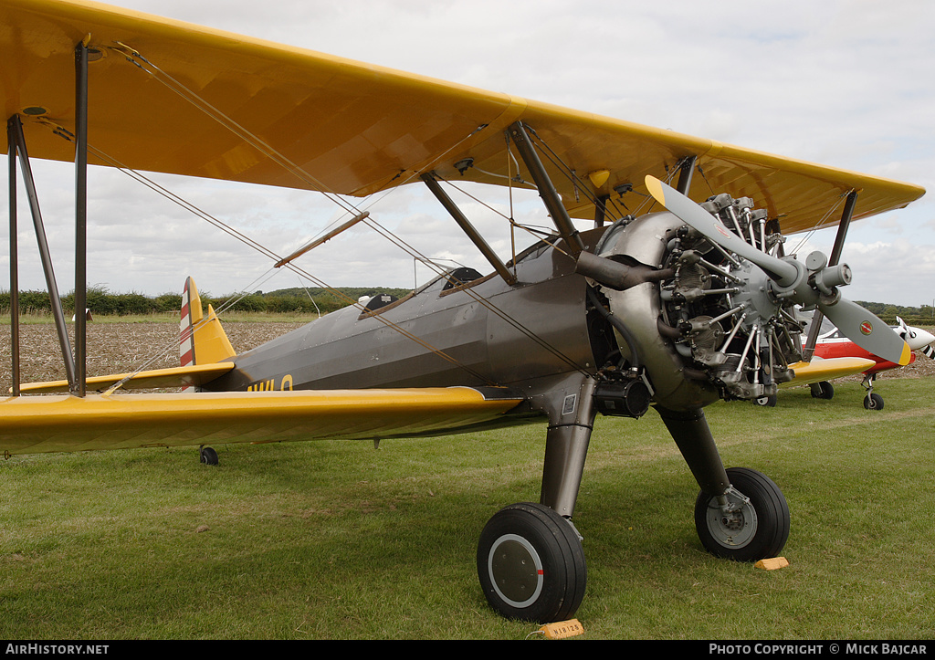 Aircraft Photo of G-AWLO | Boeing PT-13D Kaydet (E75) | USA - Air Force | AirHistory.net #497226