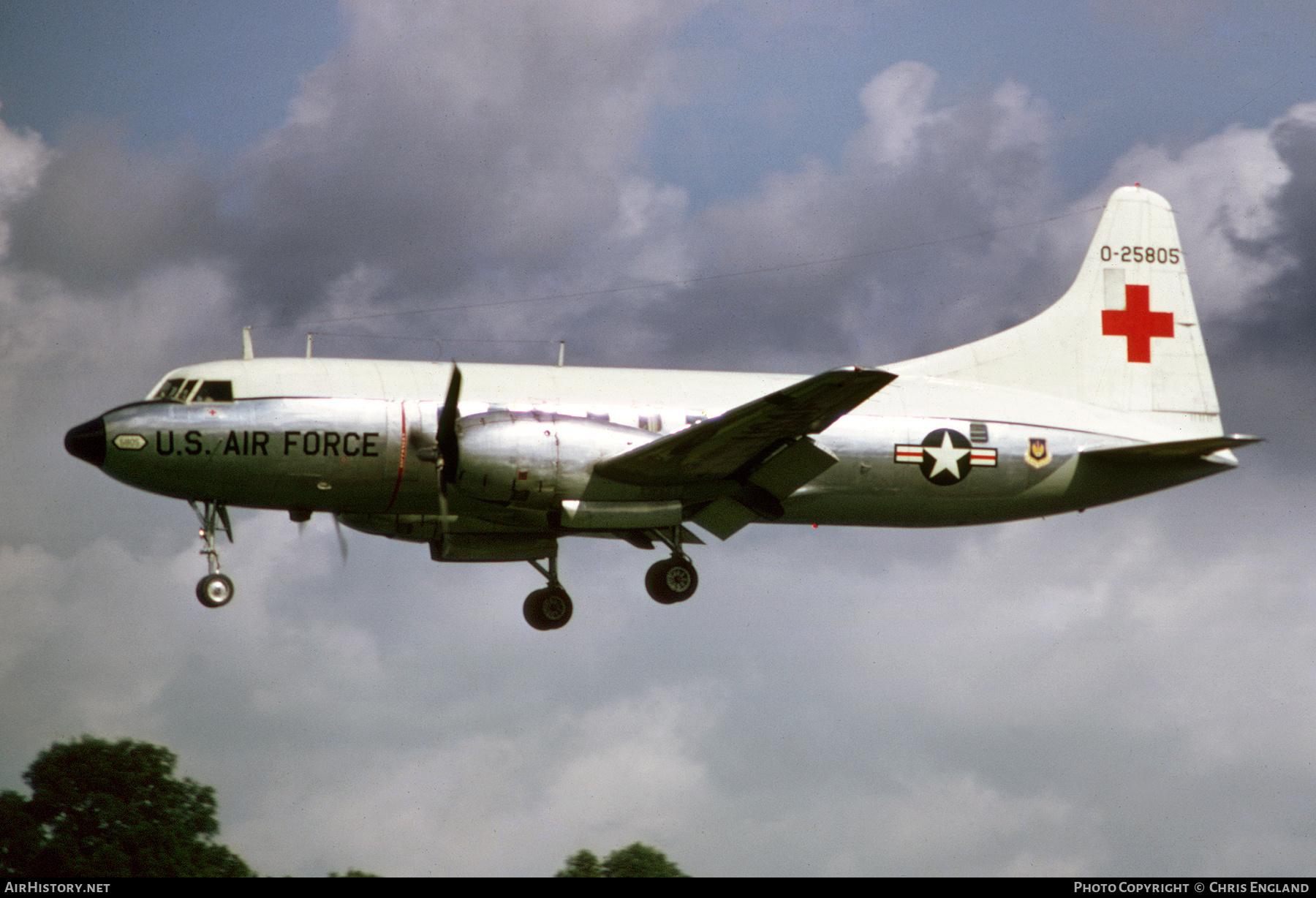 Aircraft Photo of 52-5805 / 0-25805 | Convair C-131A Samaritan | USA - Air Force | AirHistory.net #497238