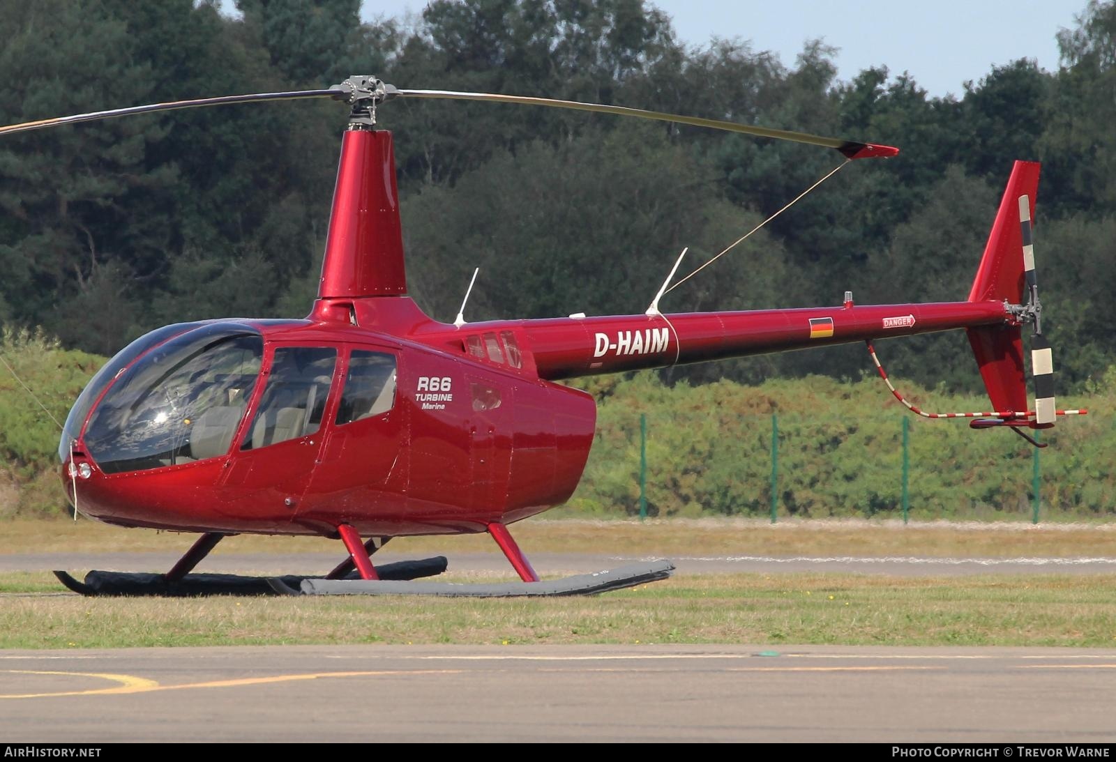 Aircraft Photo of D-HAIM | Robinson R-66 Turbine Marine | AeroHeli International | AirHistory.net #497254