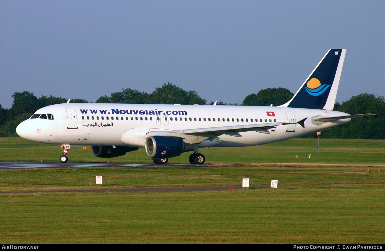 Aircraft Photo of TS-INF | Airbus A320-212 | Nouvelair Tunisie | AirHistory.net #497256