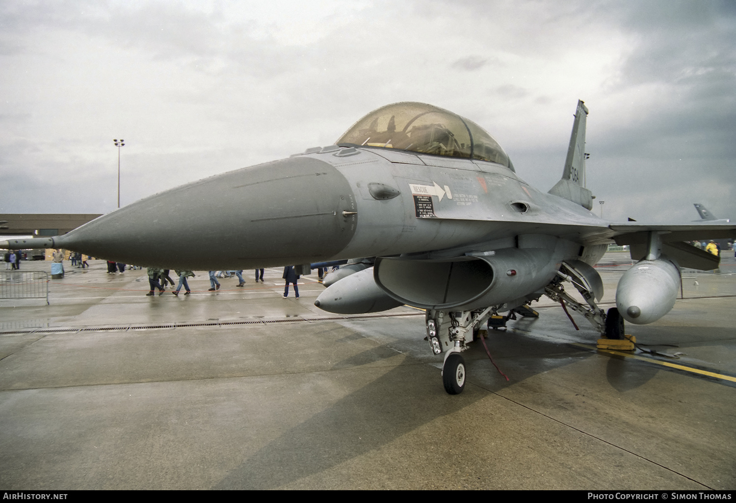 Aircraft Photo of J-064 | General Dynamics F-16BM Fighting Falcon | Netherlands - Air Force | AirHistory.net #497279
