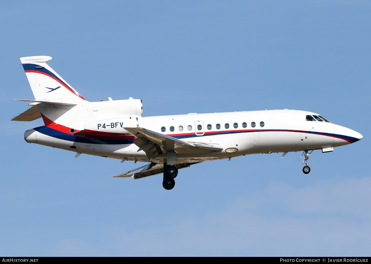 Aircraft Photo of P4-BFV | Dassault Falcon 900B | AirHistory.net #497285