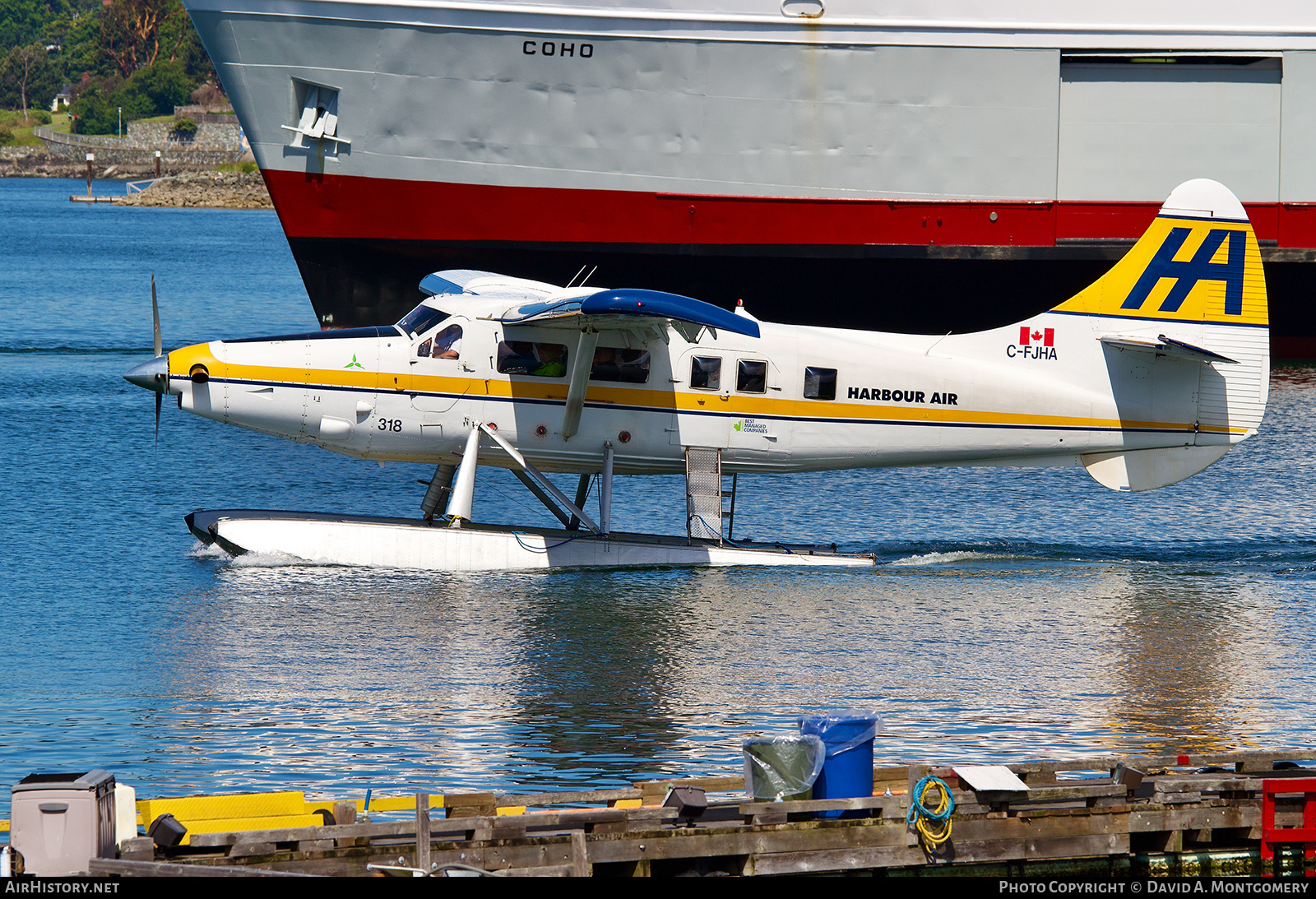 Aircraft Photo of C-FJHA | De Havilland Canada DHC-3T/M601 Turbo Otter | Harbour Air | AirHistory.net #497300