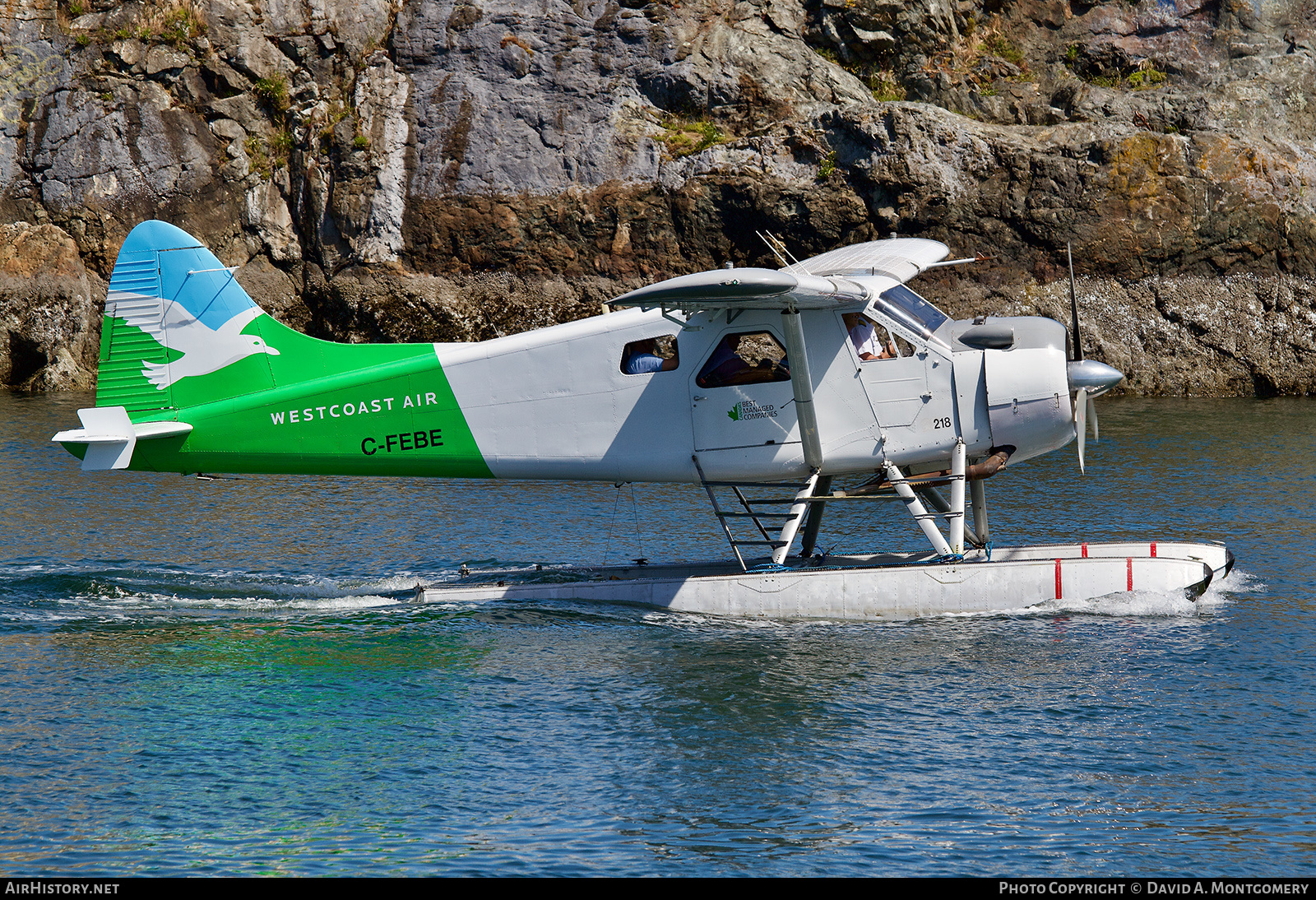 Aircraft Photo of C-FEBE | De Havilland Canada DHC-2 Beaver Mk.1 | Westcoast Air | AirHistory.net #497305