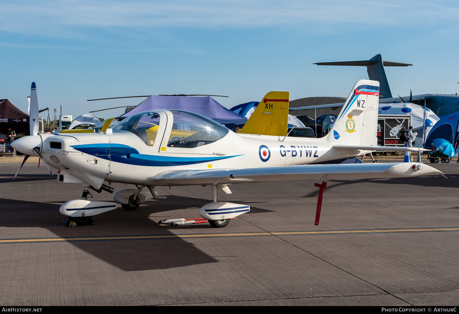 Aircraft Photo of G-BYWZ | Grob G-115E Tutor | UK - Air Force | AirHistory.net #497320