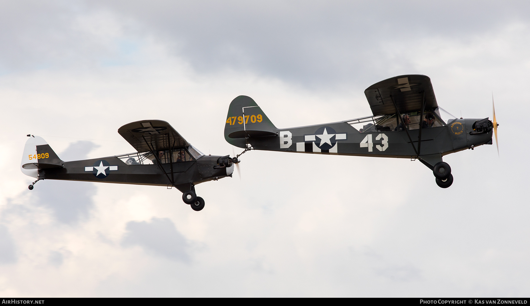 Aircraft Photo of N29EG / 44-79709 | Piper J-3C-65 Cub | USA - Army | AirHistory.net #497322