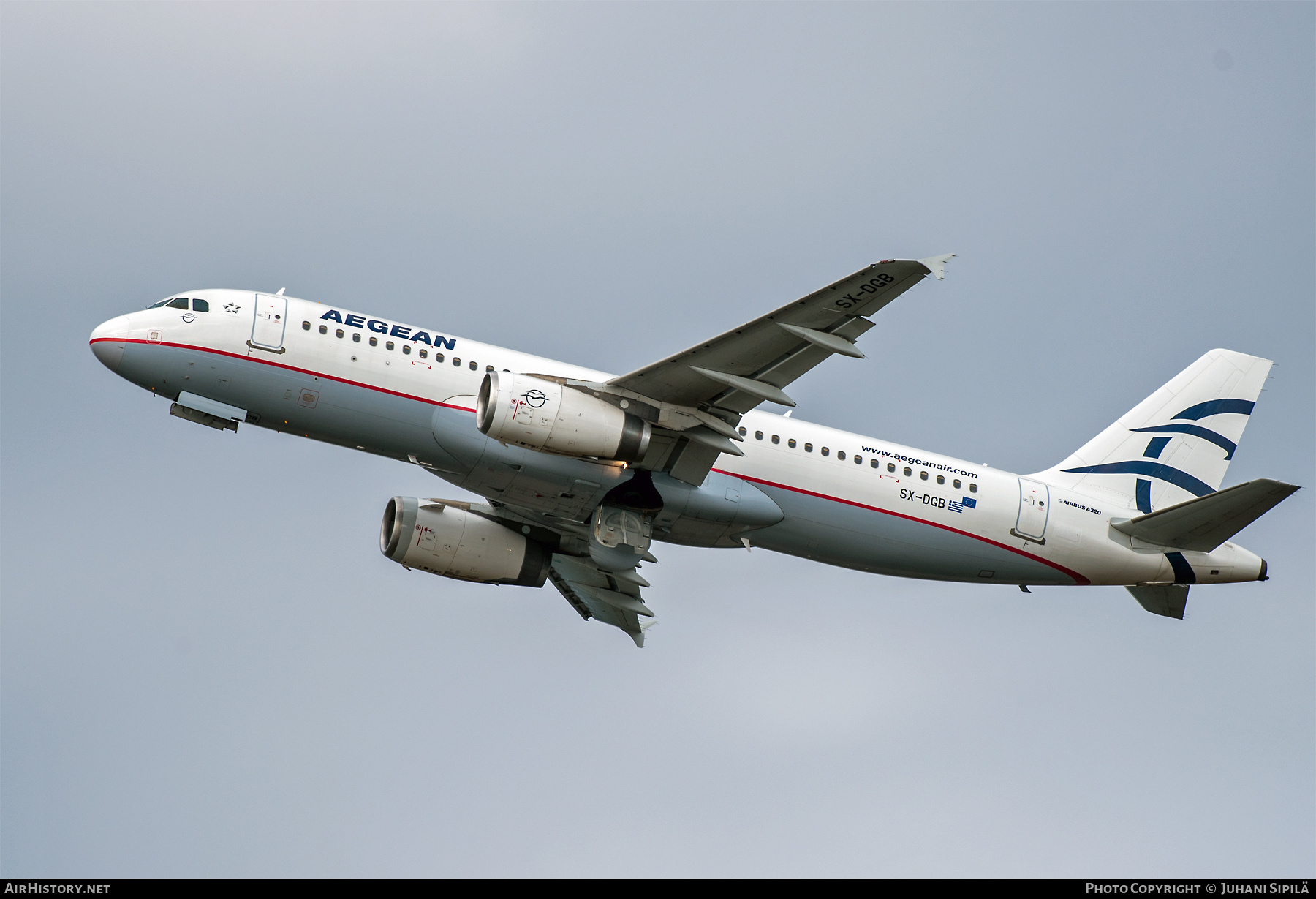 Aircraft Photo of SX-DGB | Airbus A320-232 | Aegean Airlines | AirHistory.net #497341