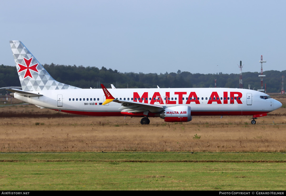 Aircraft Photo of 9H-VUD | Boeing 737-8200 Max 200 | Malta Air | AirHistory.net #497360