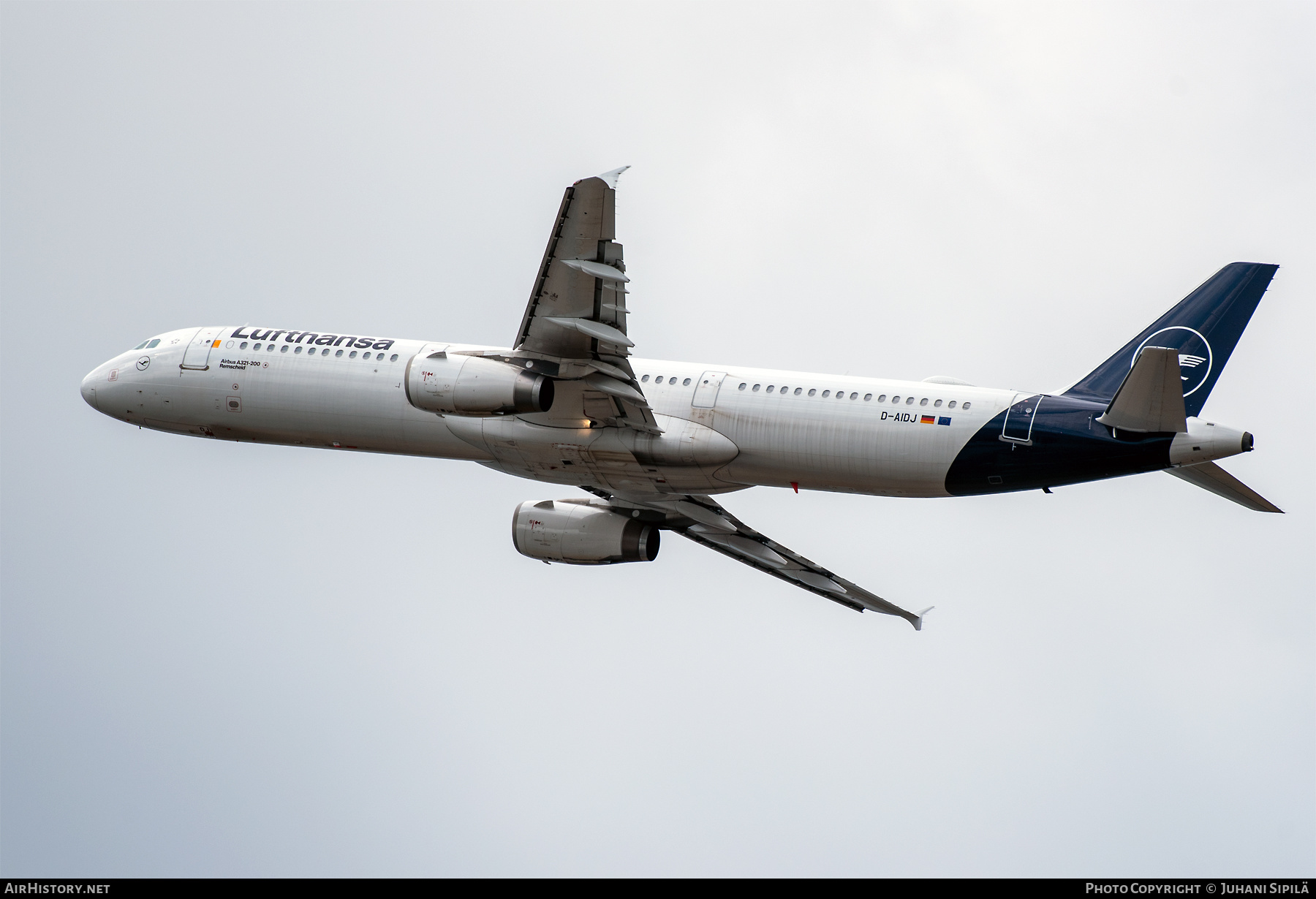 Aircraft Photo of D-AIDJ | Airbus A321-231 | Lufthansa | AirHistory.net #497362