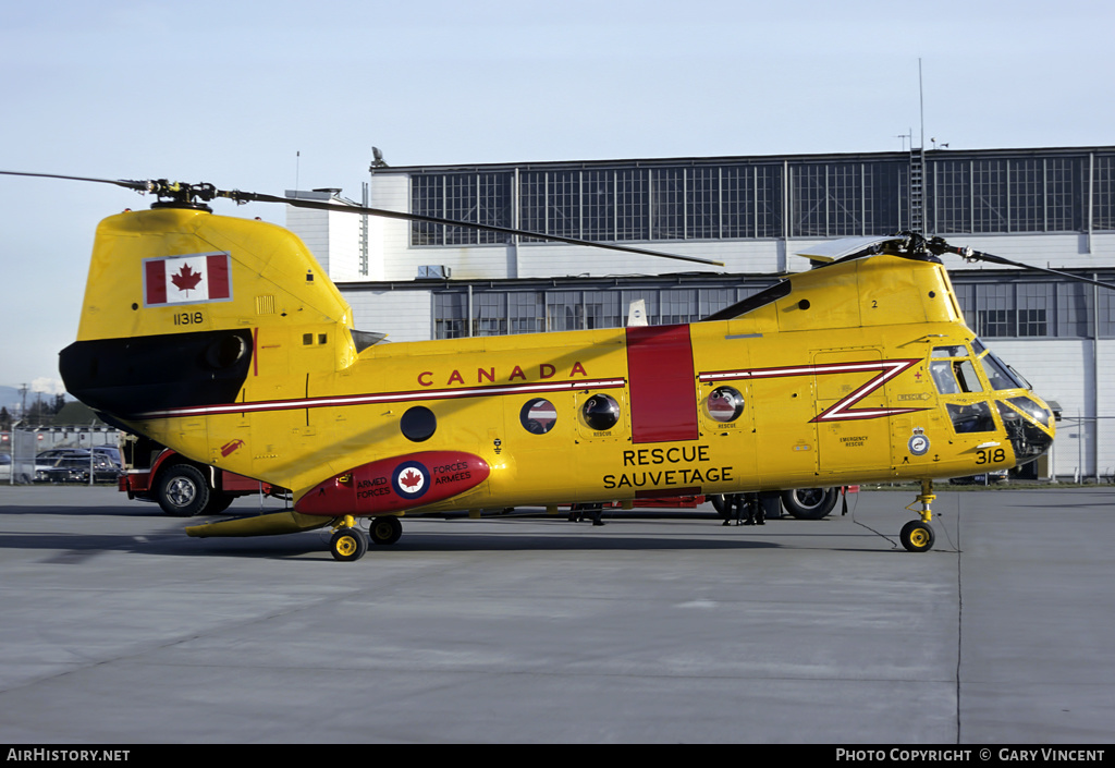 Aircraft Photo of 11318 | Boeing Vertol CH-113A Voyageur | Canada - Air Force | AirHistory.net #497365