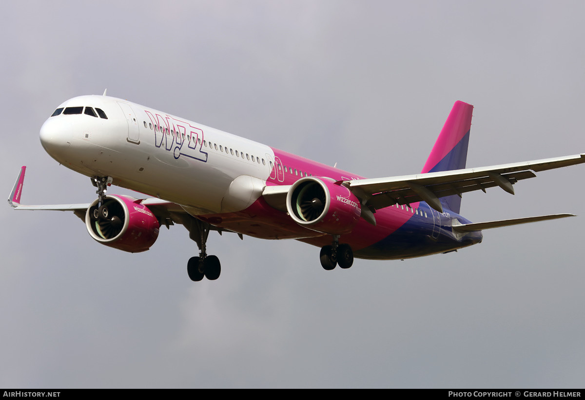 Aircraft Photo of HA-LVT | Airbus A321-271NX | Wizz Air | AirHistory.net #497374