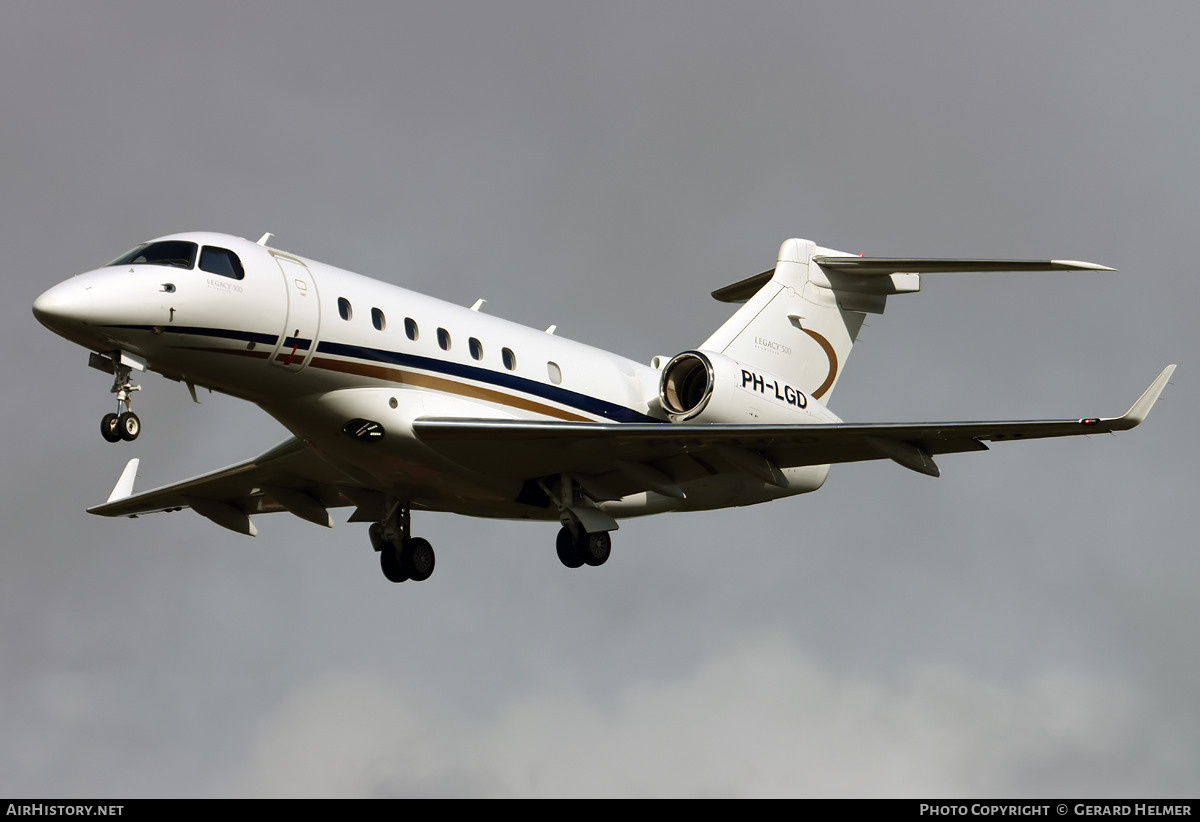 Aircraft Photo of PH-LGD | Embraer EMB-550 Legacy 500 | AirHistory.net #497377