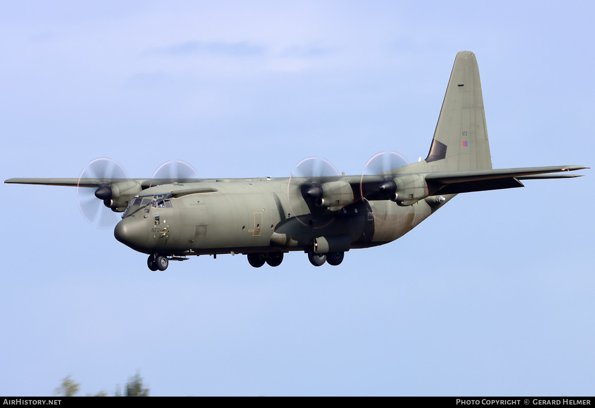 Aircraft Photo of ZH872 | Lockheed Martin C-130J-30 Hercules C4 | UK - Air Force | AirHistory.net #497380