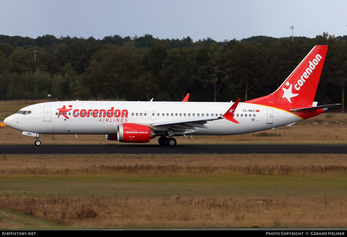 Aircraft Photo of TC-MKC | Boeing 737-8 Max 8 | Corendon Airlines | AirHistory.net #497382