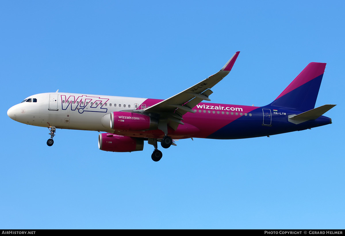 Aircraft Photo of HA-LYM | Airbus A320-232 | Wizz Air | AirHistory.net #497383