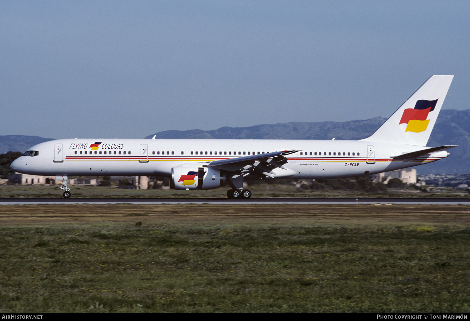 Aircraft Photo of G-FCLF | Boeing 757-28A | Flying Colours Airlines | AirHistory.net #497384