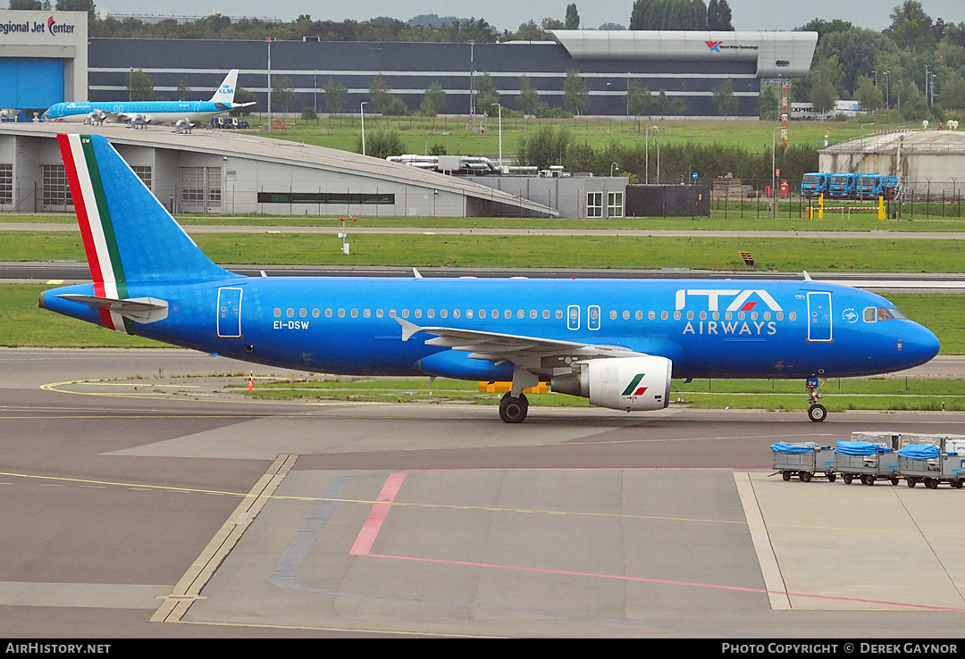 Aircraft Photo of EI-DSW | Airbus A320-216 | ITA Airways | AirHistory.net #497397