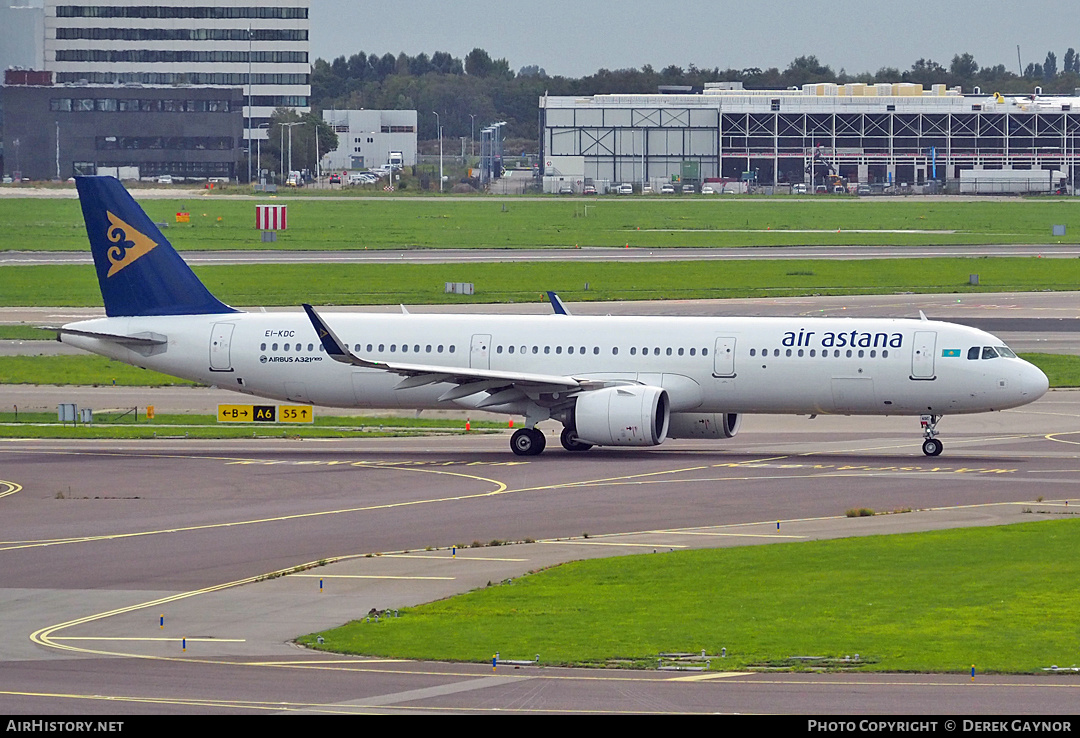 Aircraft Photo of EI-KDC | Airbus A321-271N | Air Astana | AirHistory.net #497398