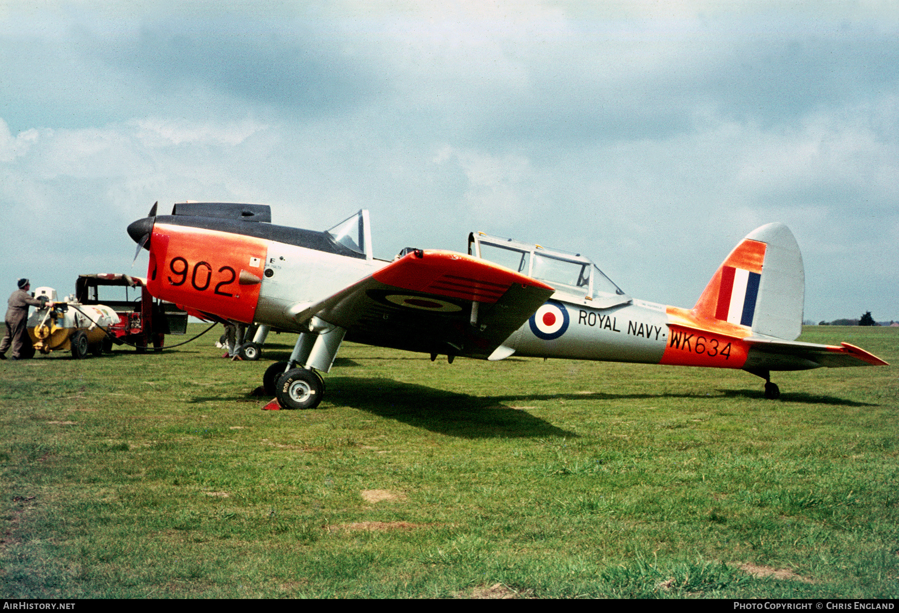 Aircraft Photo of WK634 | De Havilland DHC-1 Chipmunk T10 | UK - Navy | AirHistory.net #497405