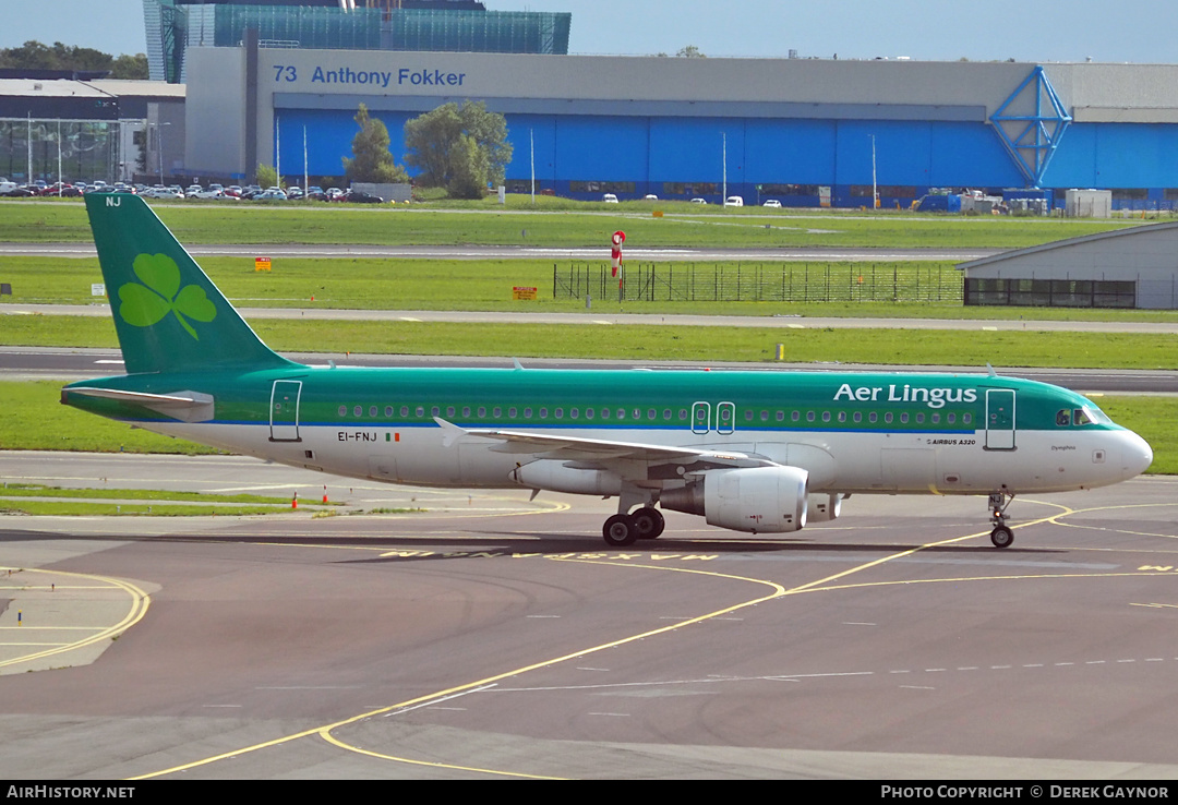 Aircraft Photo of EI-FNJ | Airbus A320-214 | Aer Lingus | AirHistory.net #497406