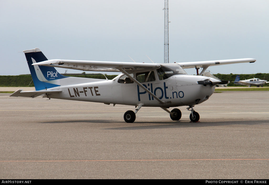 Aircraft Photo of LN-FTE | Cessna 172S Skyhawk SP | Pilot Flyskole | AirHistory.net #497426