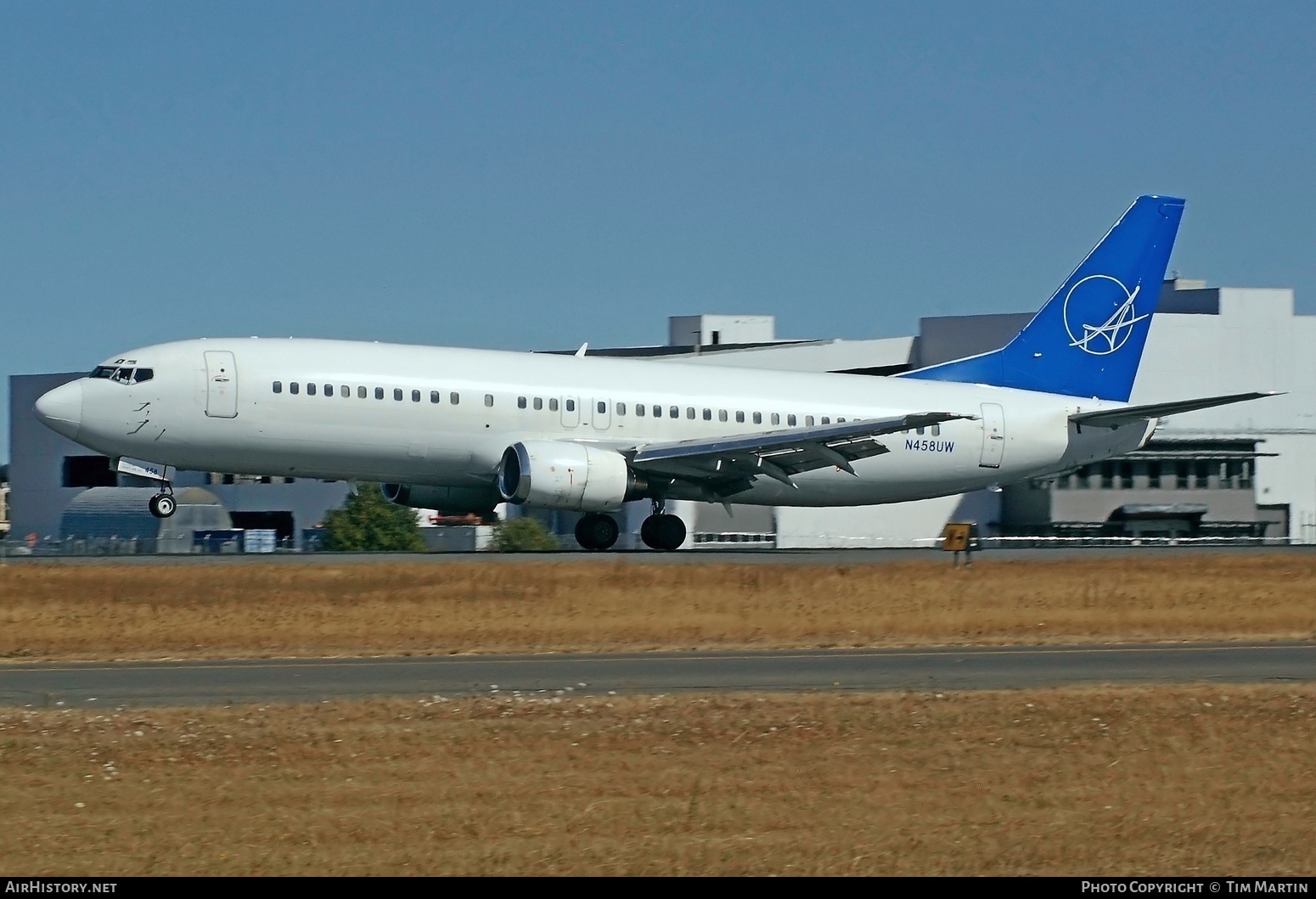 Aircraft Photo of N458UW | Boeing 737-4B7 | iAero Airways | AirHistory.net #497428