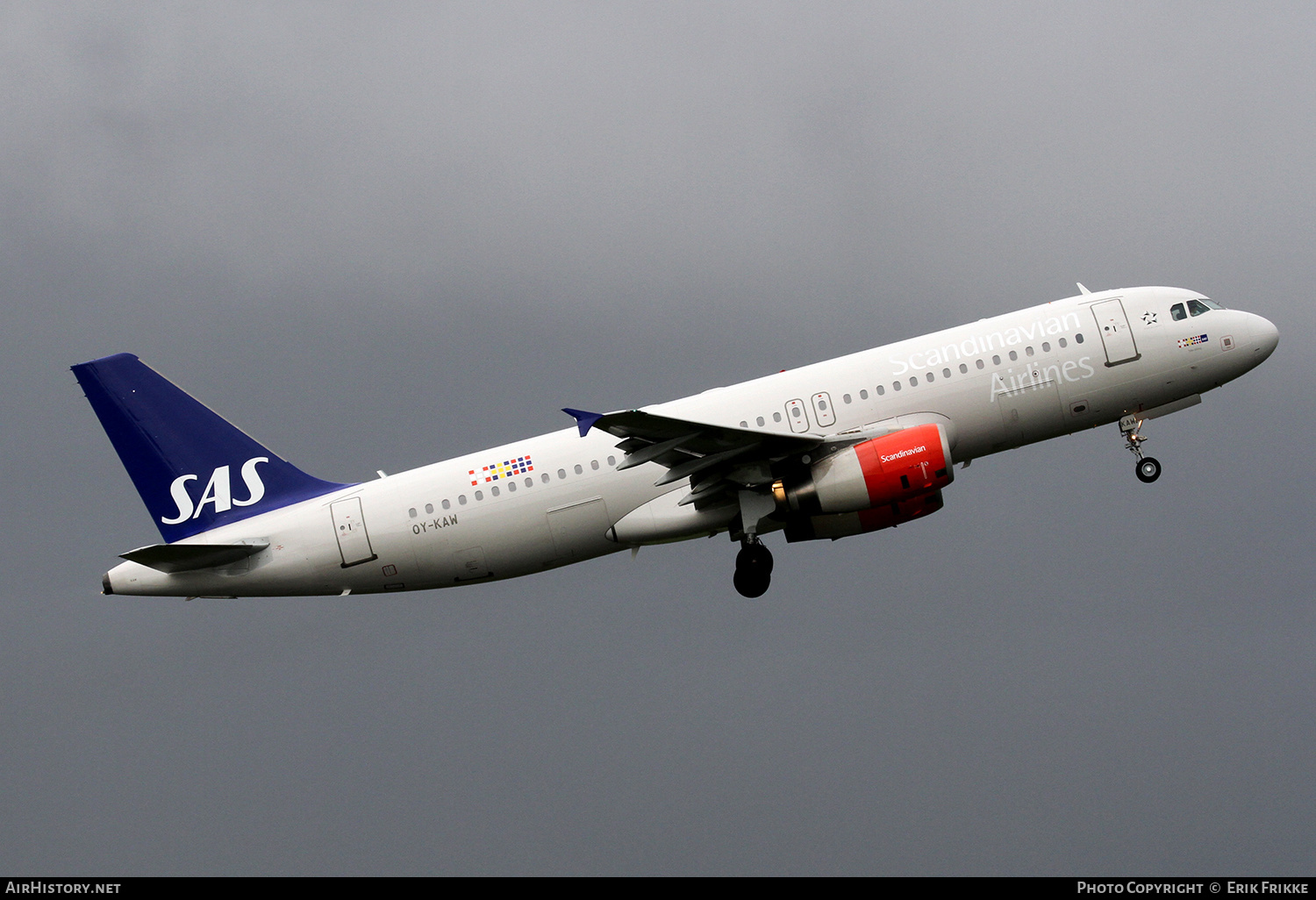 Aircraft Photo of OY-KAW | Airbus A320-232 | Scandinavian Airlines - SAS | AirHistory.net #497432