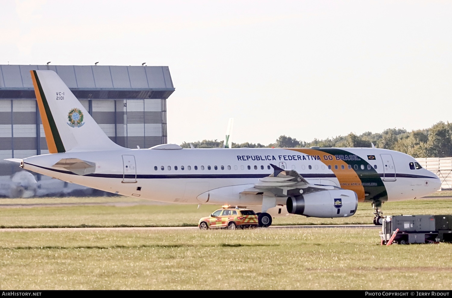 Aircraft Photo of 2101 | Airbus VC-1A (A319-133/CJ) | Brazil - Air Force | AirHistory.net #497446