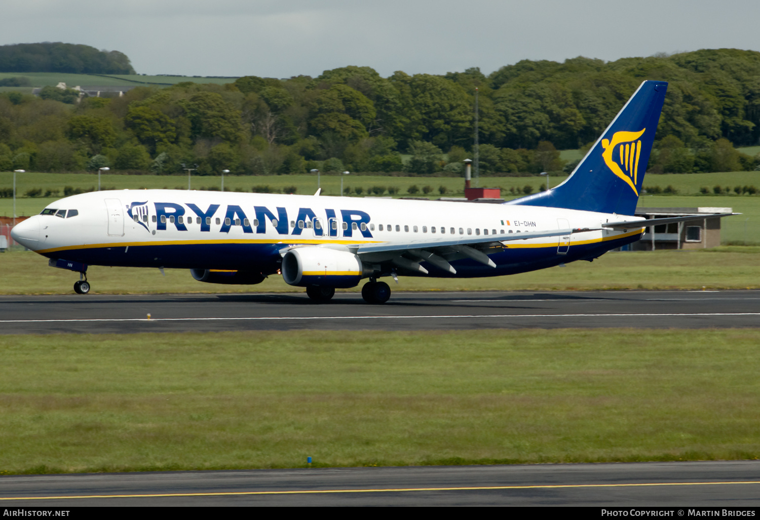 Aircraft Photo of EI-DHN | Boeing 737-8AS | Ryanair | AirHistory.net #497448