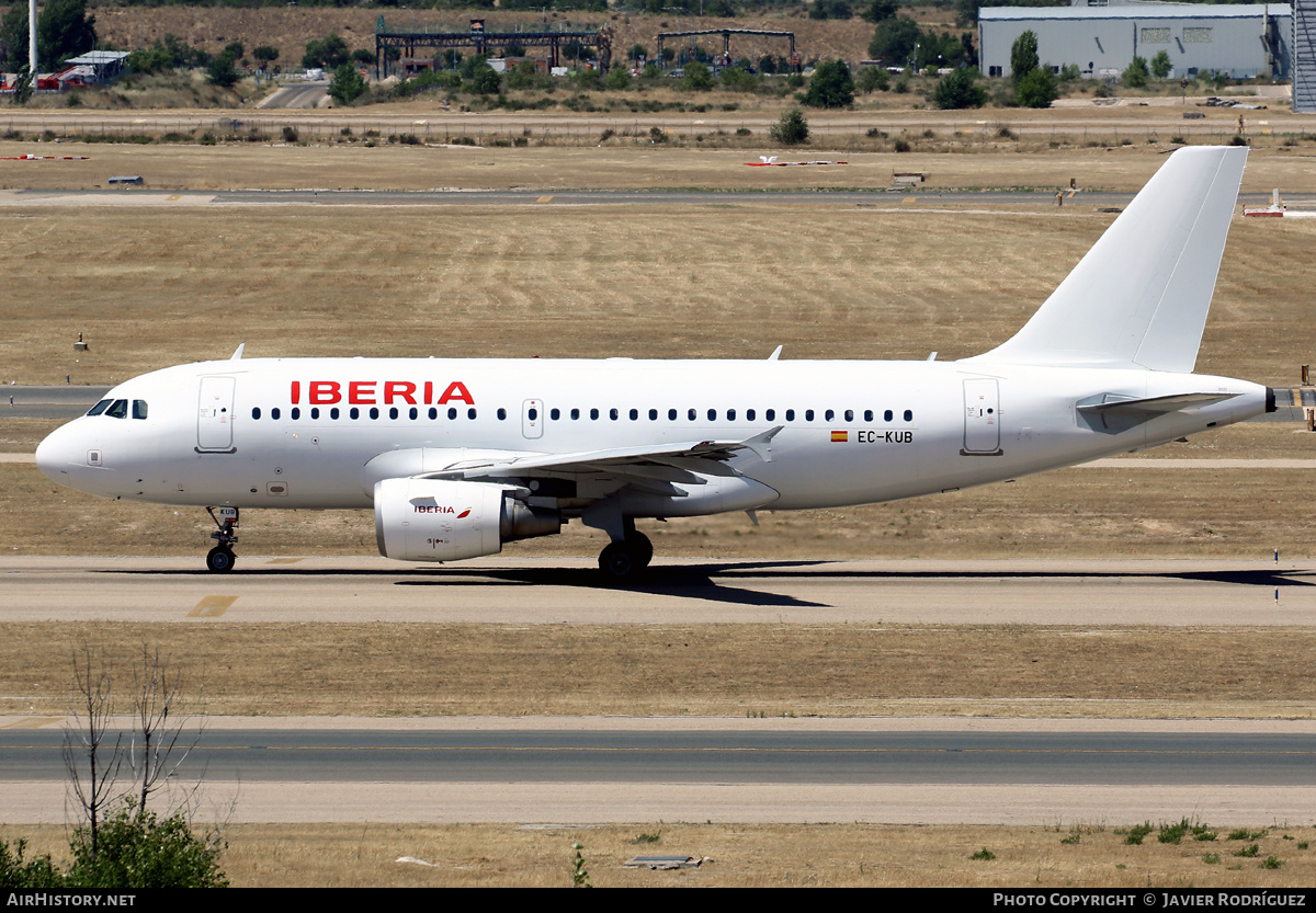 Aircraft Photo of EC-KUB | Airbus A319-111 | Iberia | AirHistory.net #497463