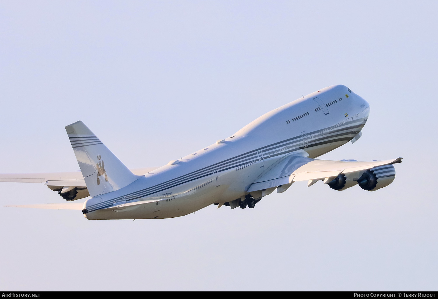 Aircraft Photo of V8-BKH | Boeing 747-8LQ(BBJ) | Brunei Sultan's Flight | AirHistory.net #497464