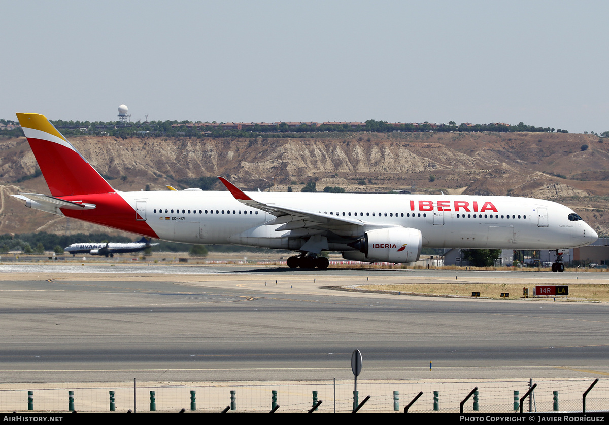 Aircraft Photo of EC-MXV | Airbus A350-941 | Iberia | AirHistory.net #497465