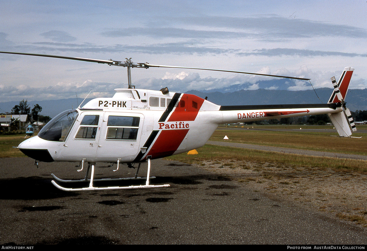 Aircraft Photo of P2-PHK | Bell 206B-3 JetRanger III | Pacific Helicopters | AirHistory.net #497470