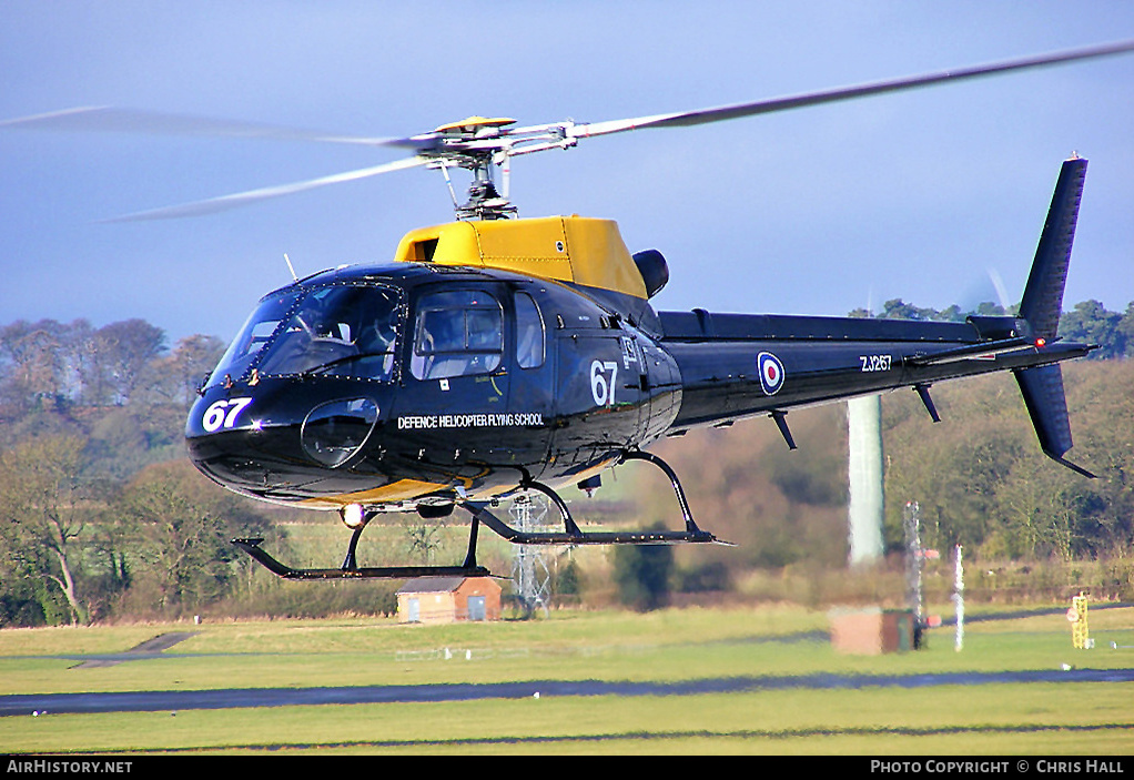 Aircraft Photo of ZJ267 | Eurocopter AS-350BB Squirrel HT1 | UK - Air Force | AirHistory.net #497499