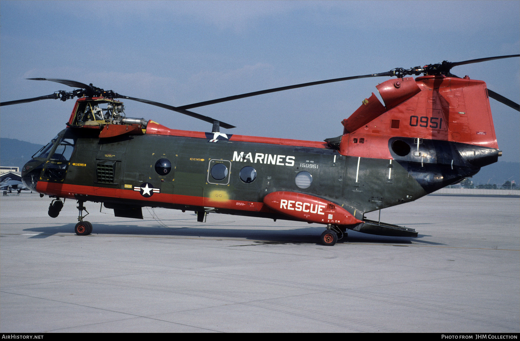 Aircraft Photo of 150951 | Boeing Vertol HH-46D Sea Knight | USA - Marines | AirHistory.net #497500