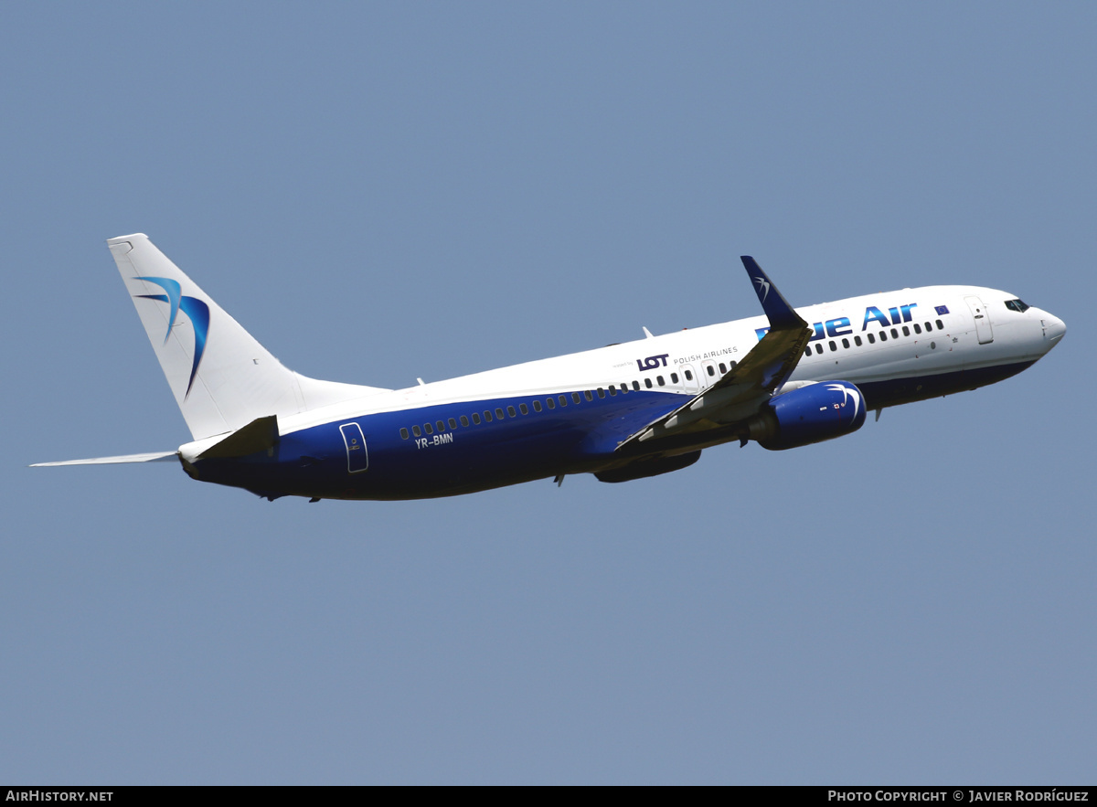 Aircraft Photo of YR-BMN | Boeing 737-82R | Blue Air | AirHistory.net #497502