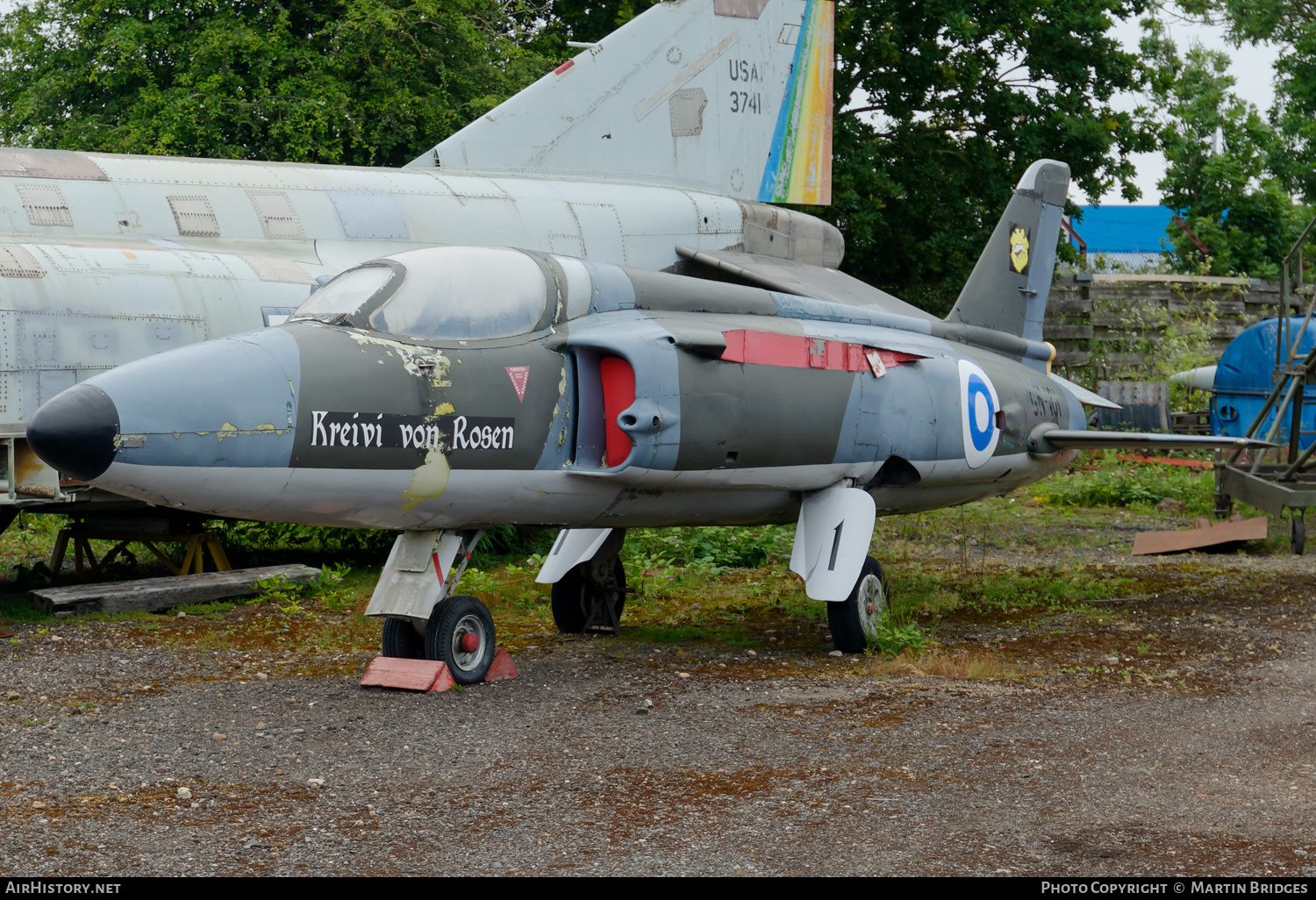 Aircraft Photo of GN-101 | Folland Fo.141 Gnat F.1 | Finland - Air Force | AirHistory.net #497505