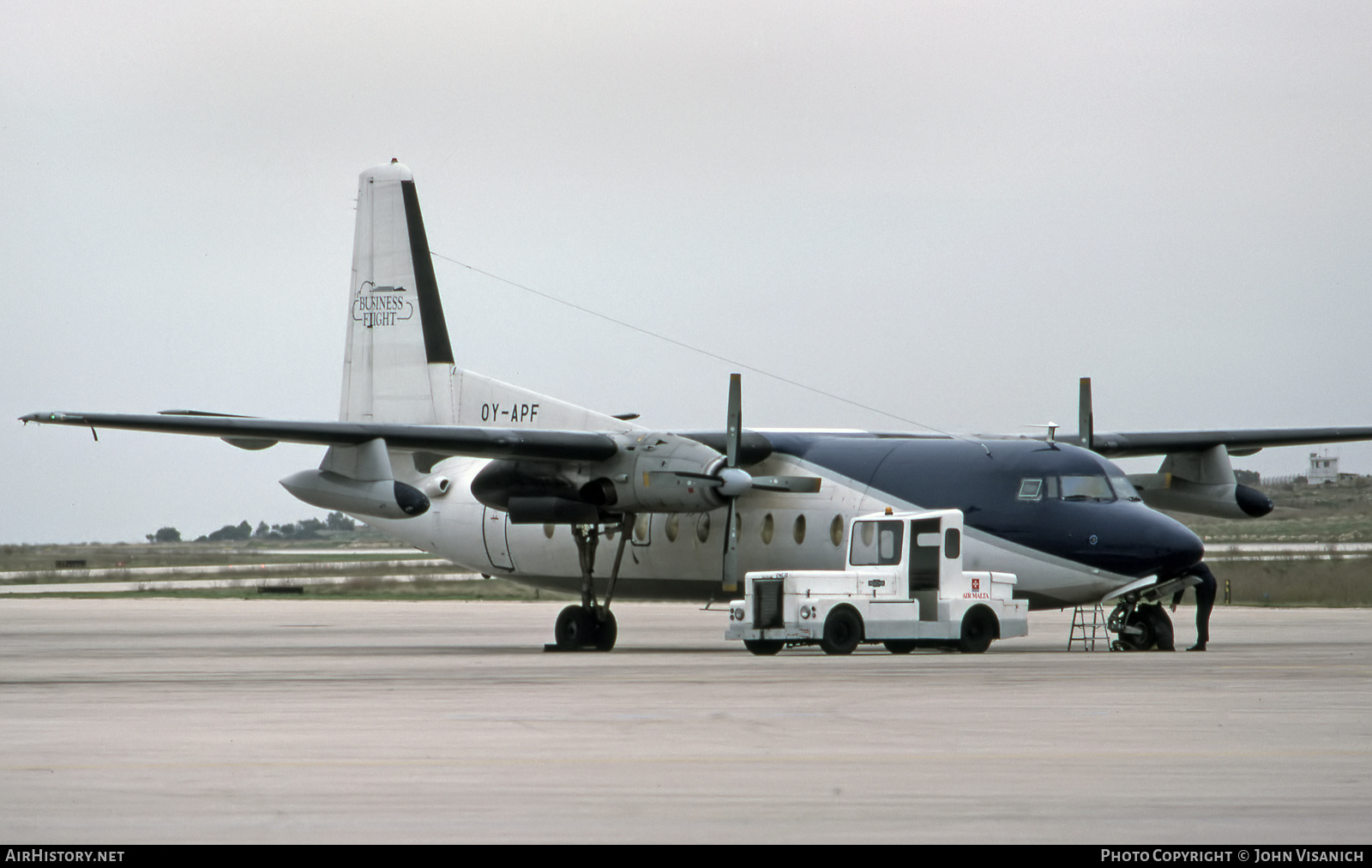 Aircraft Photo of OY-APF | Fokker F27-500 Friendship | Business Flight | AirHistory.net #497506