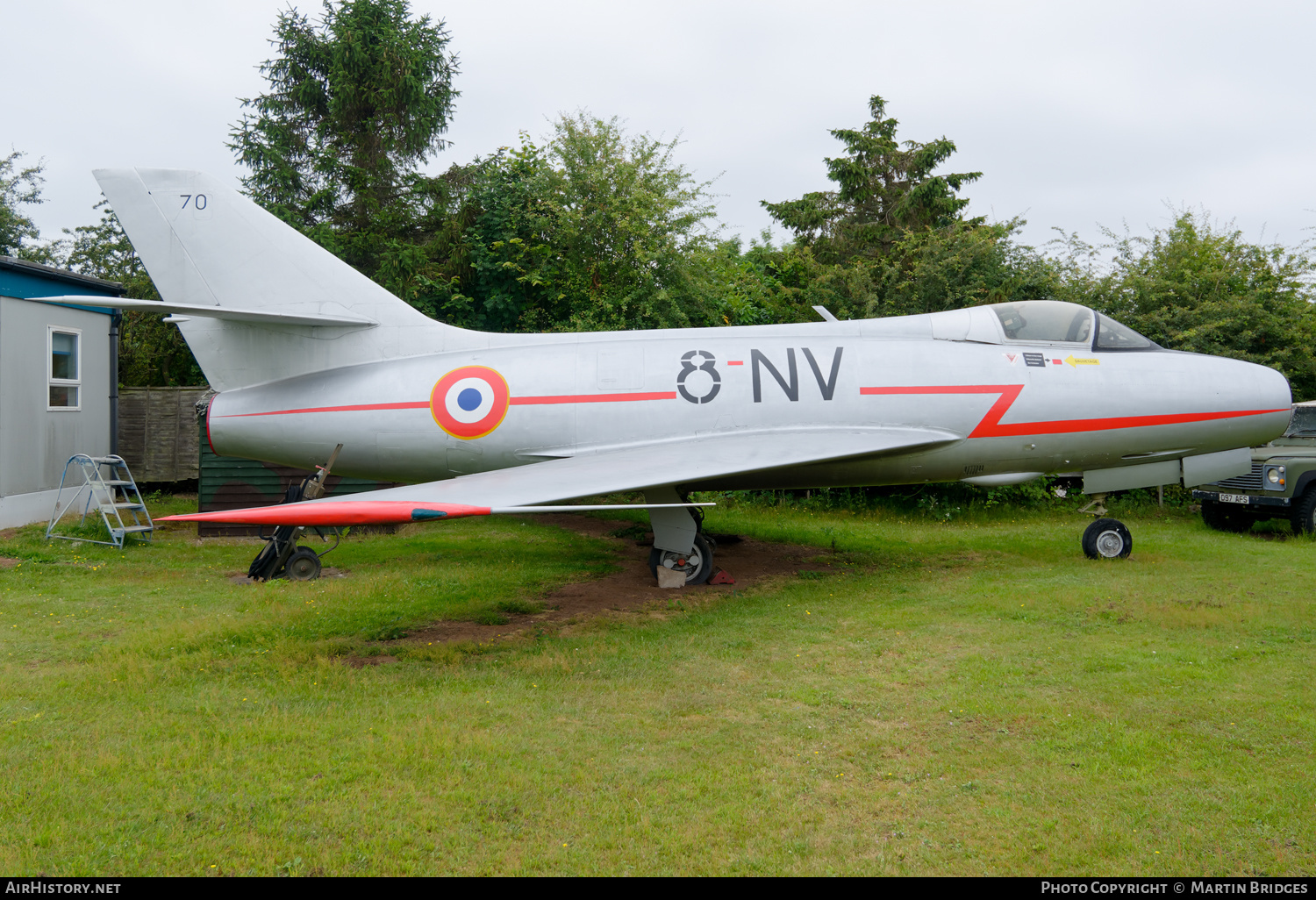 Aircraft Photo of 70 | Dassault MD-454 Mystere IV A | France - Air Force | AirHistory.net #497517