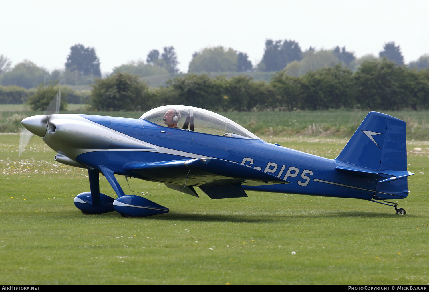 Aircraft Photo of G-PIPS | Van's RV-4 | AirHistory.net #497521