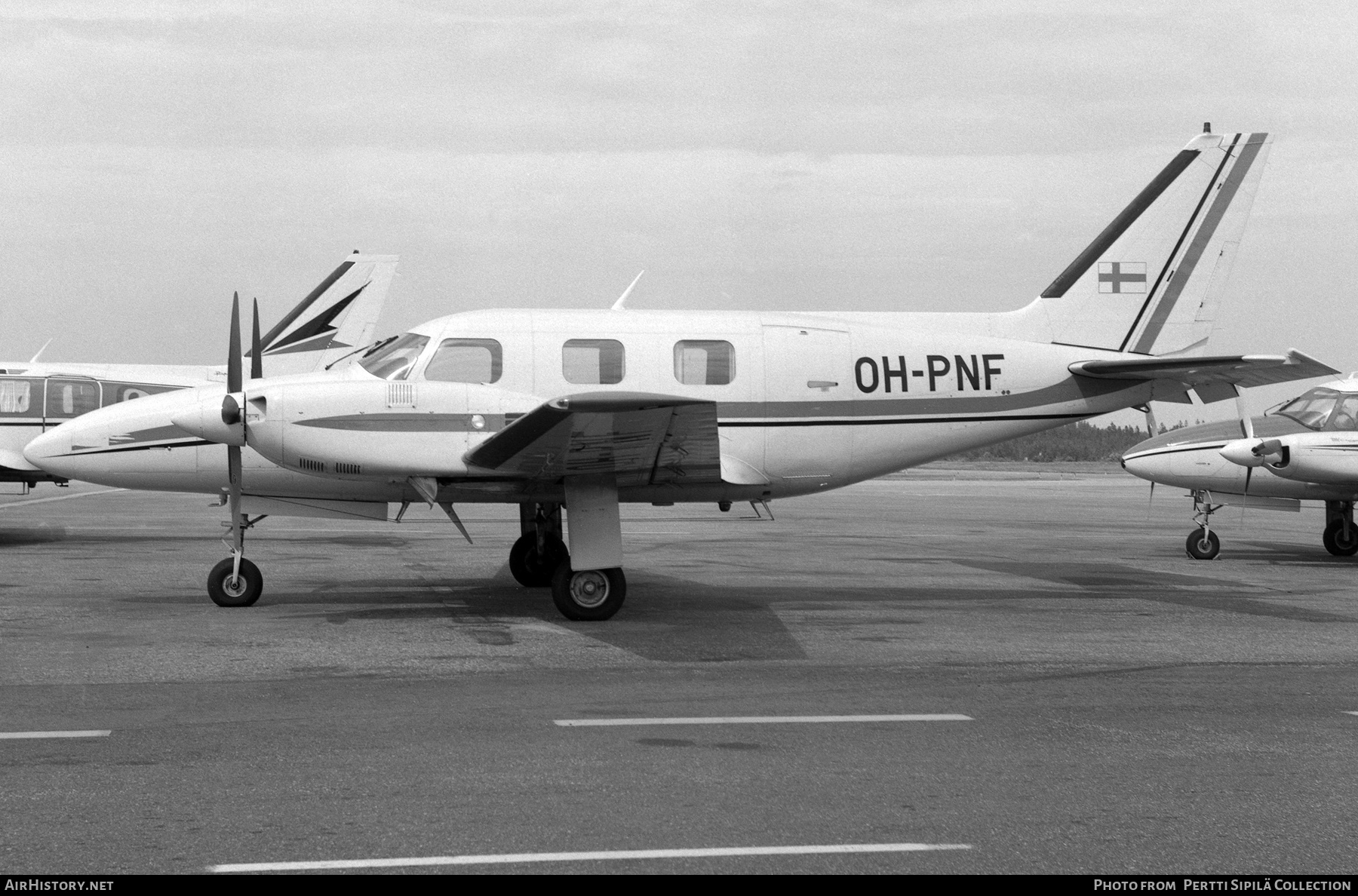 Aircraft Photo of OH-PNF | Piper PA-31P-425 Pressurized Navajo | AirHistory.net #497532