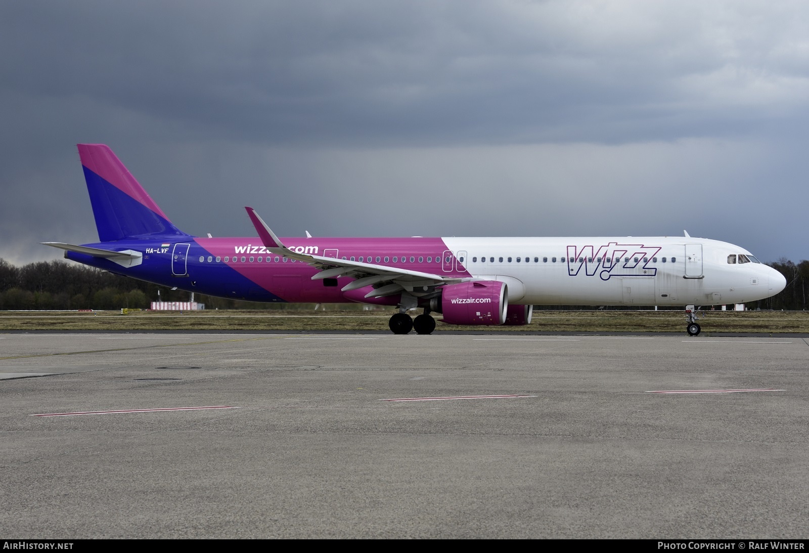 Aircraft Photo of HA-LVF | Airbus A321-271NX | Wizz Air | AirHistory.net #497547
