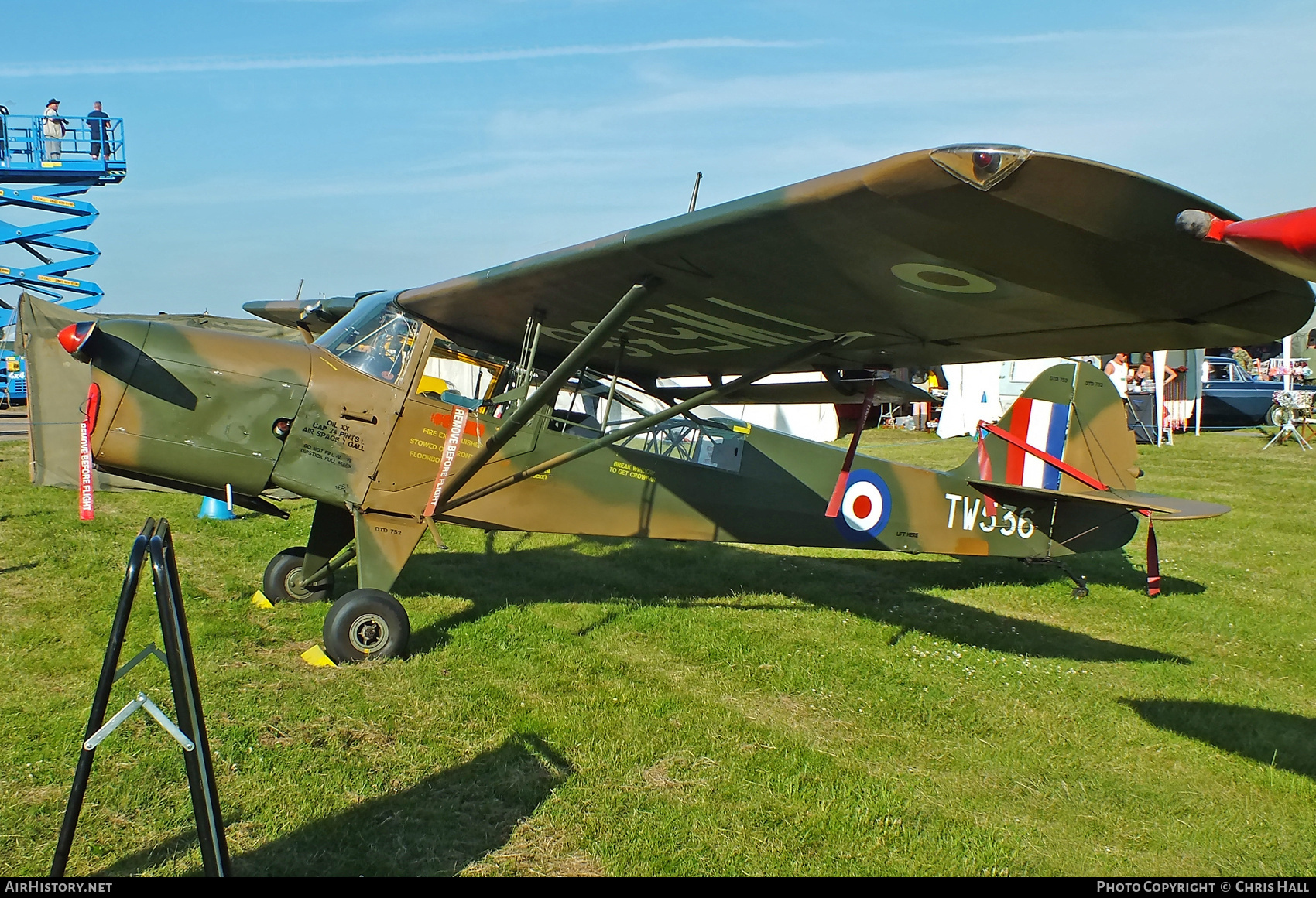 Aircraft Photo of G-BNGE / TW536 | Auster AOP6 | UK - Army | AirHistory.net #497551
