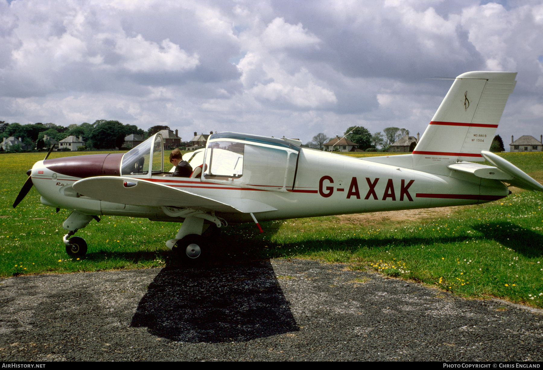 Aircraft Photo of G-AXAK | Socata MS-880B Rallye Club | AirHistory.net #497561